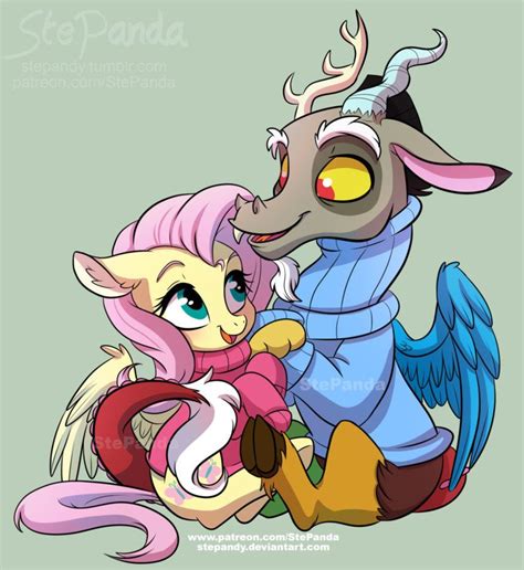 fluttershy x discord